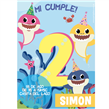 Invitación Baby Shark. Pers